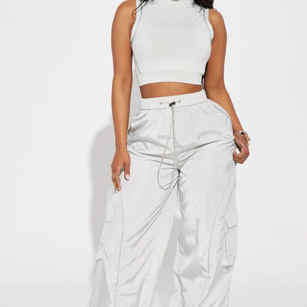 Keep Going Jogger Set - Grey